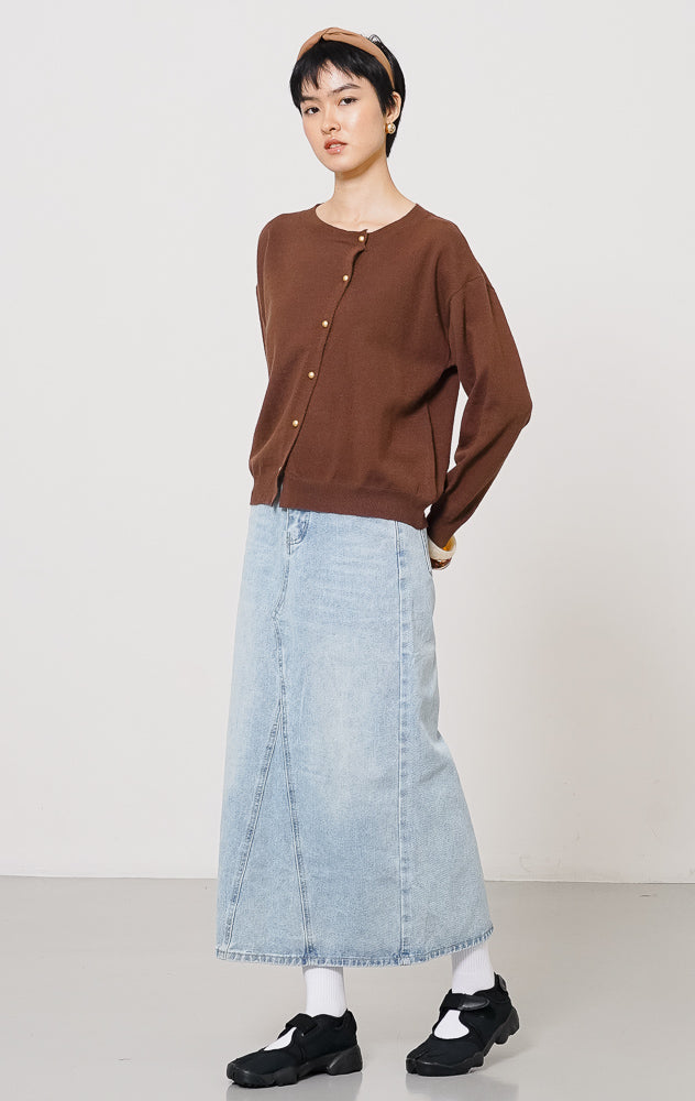 Yurri Cardigan Brown