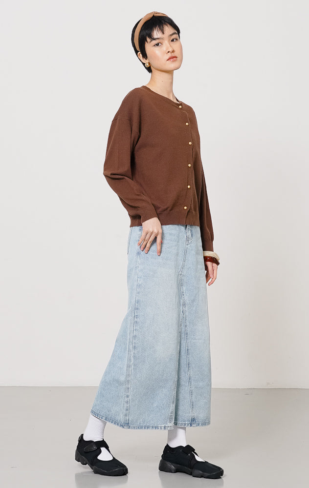 Yurri Cardigan Brown
