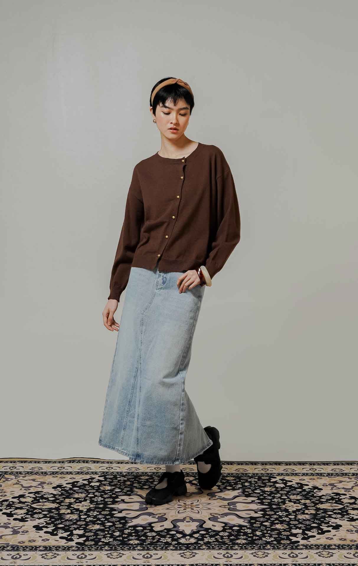 Yurri Cardigan Brown