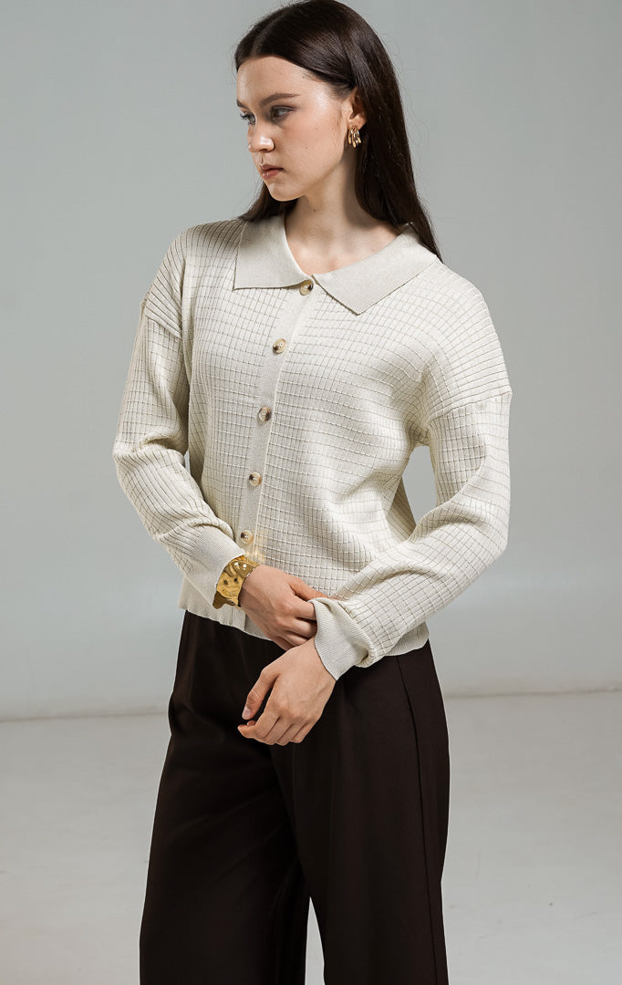Nerida Cardigan Ivory