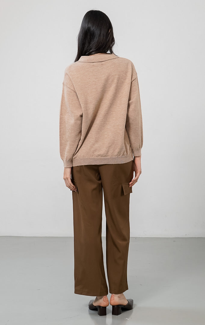 Wisteria Sweater Brown