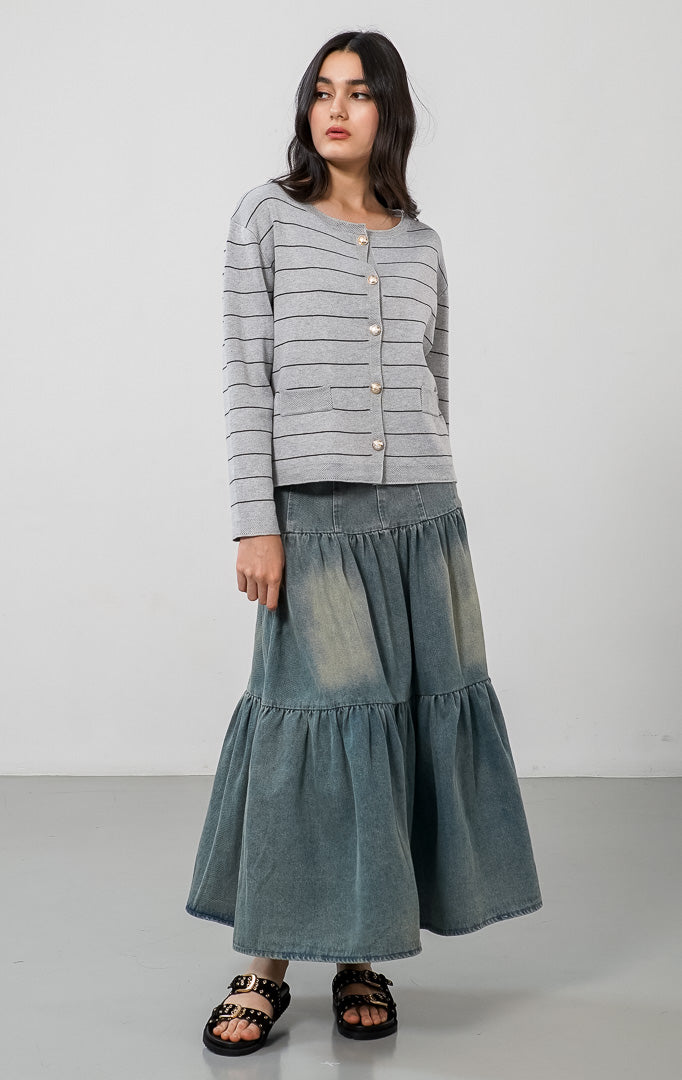 Jolene Cardigan Grey