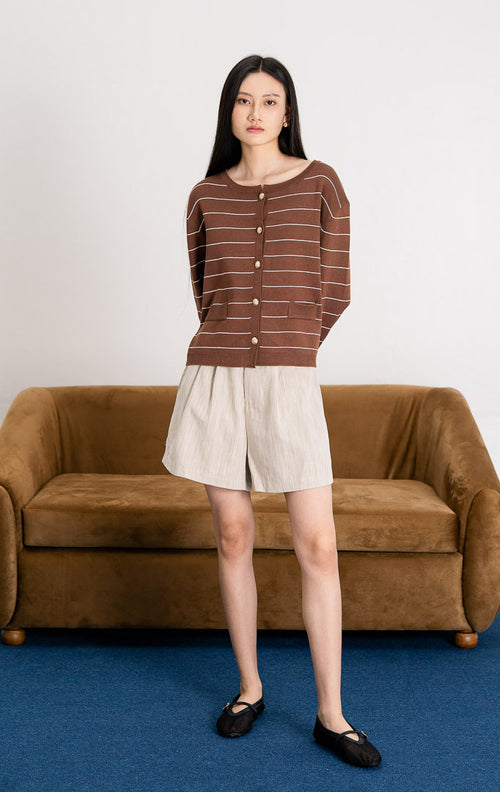 Jolene Cardigan Brown