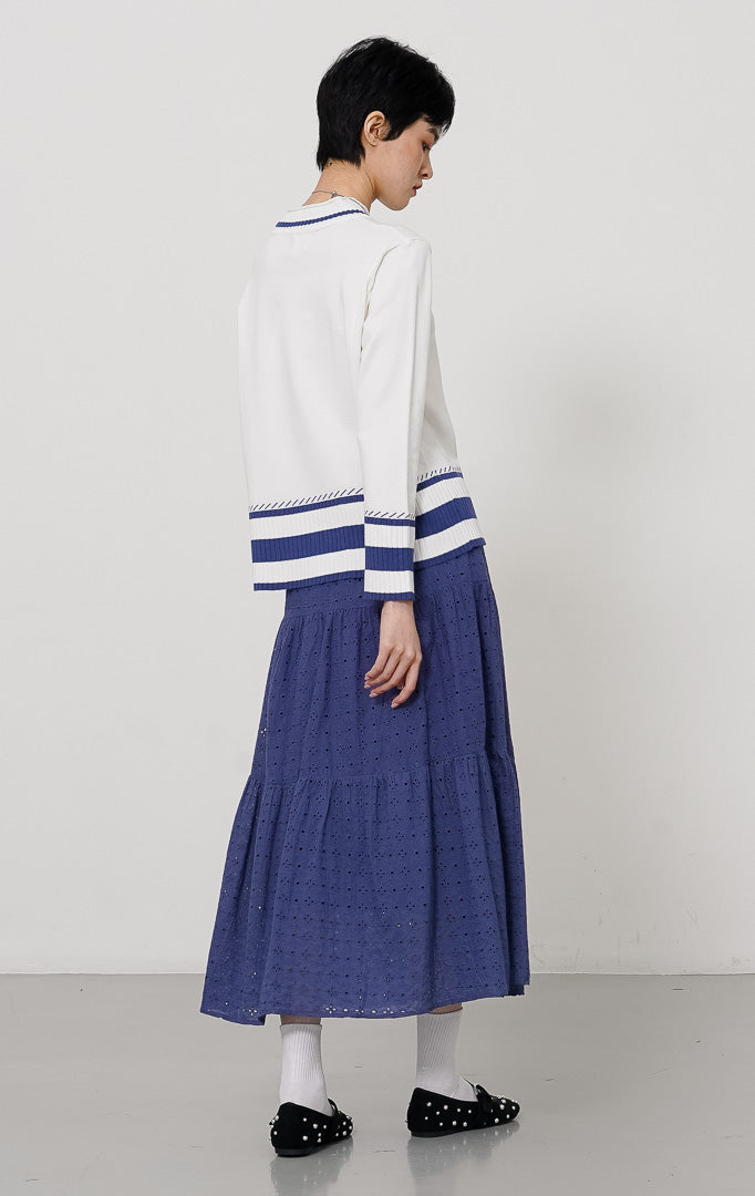 Elva Sweater White
