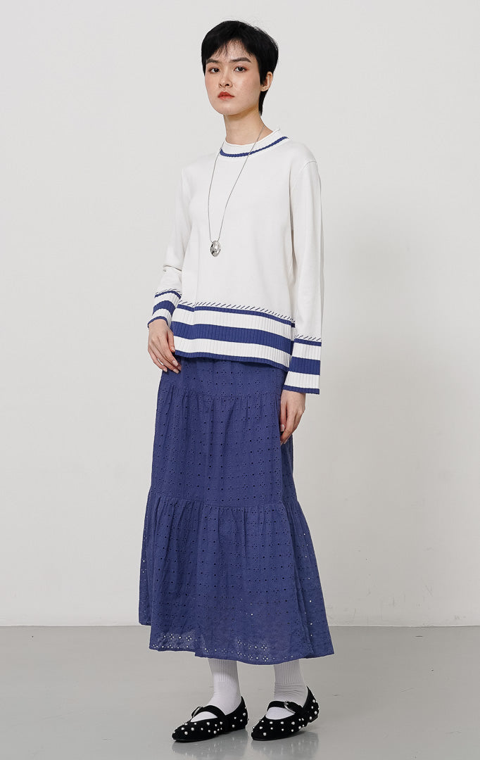 Elva Sweater White