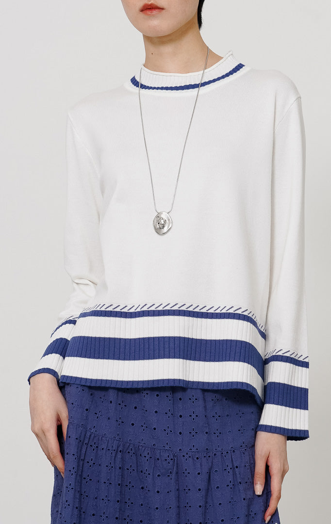 Elva Sweater White