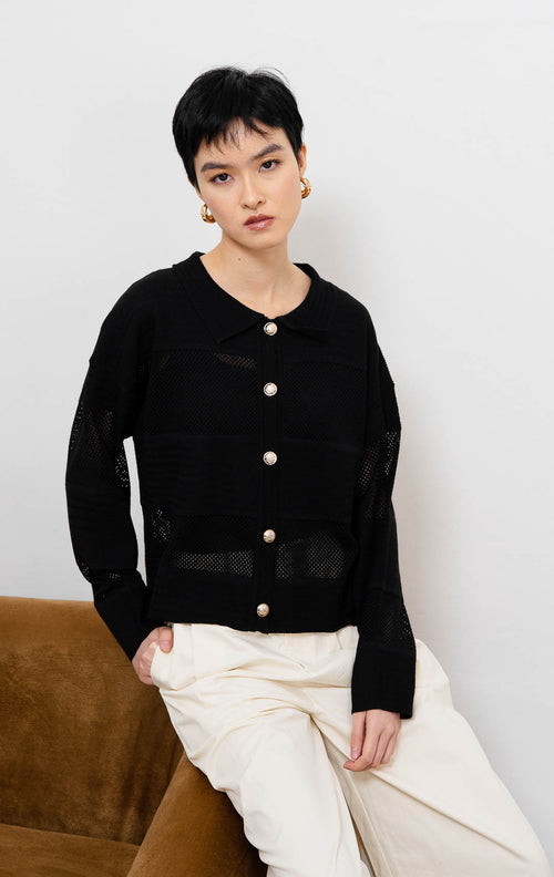 Marlie Cardigan Black