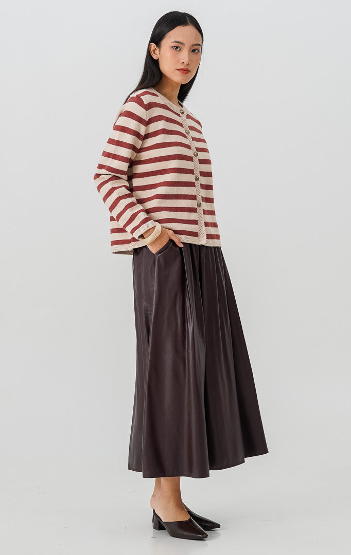 Agatha Cardigan Maroon