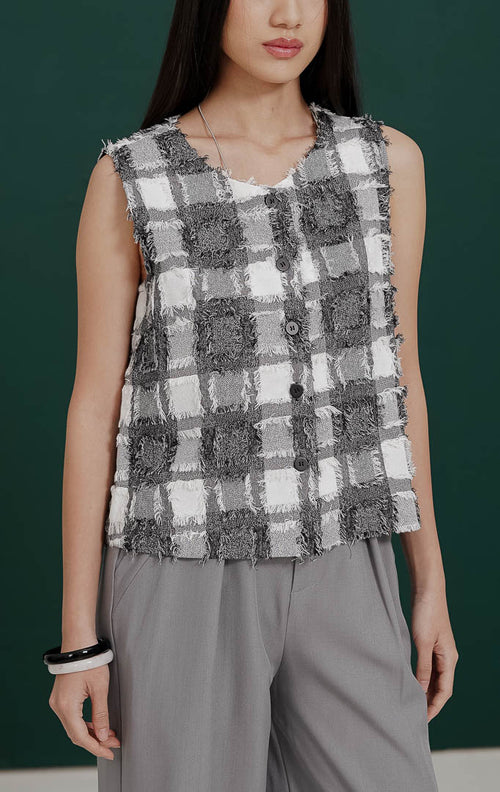 Rika Vest Grey