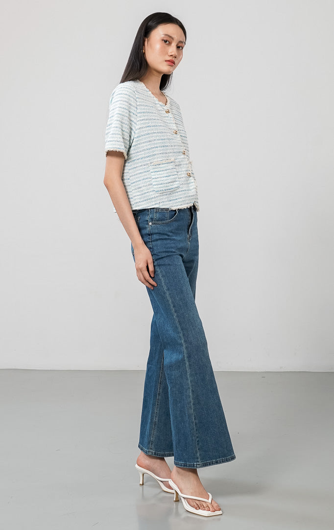 Aveline Cardigan Blue