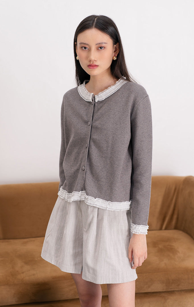 Aiko Cardigan Grey