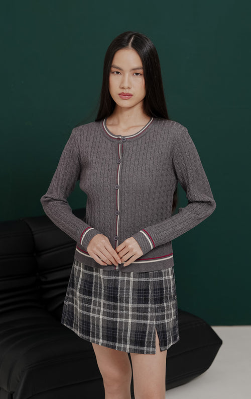Sailor Cardigan Grey