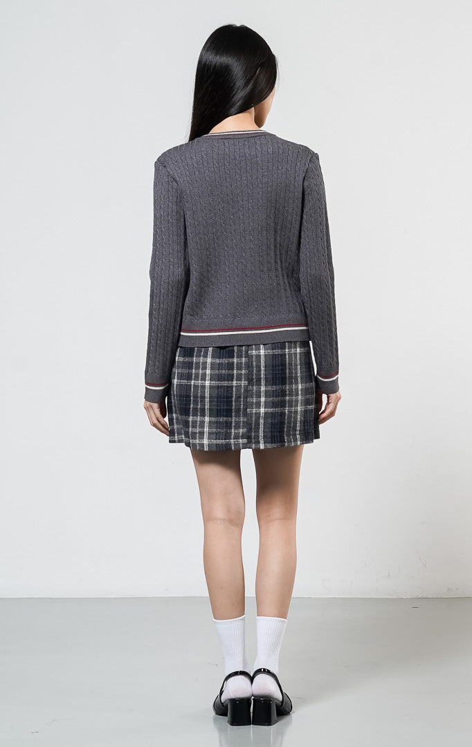 Sailor Cardigan Grey
