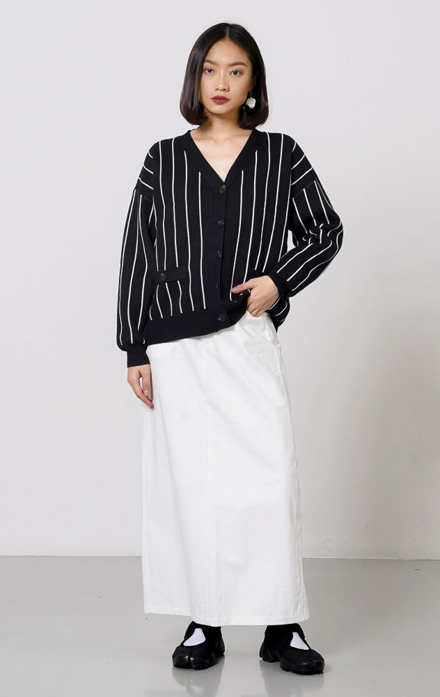 Oslo Cardigan Black