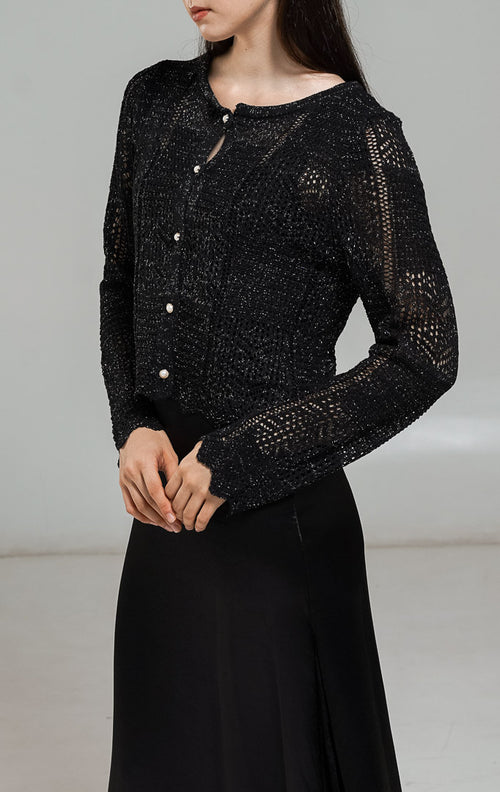Inara Cardigan Black