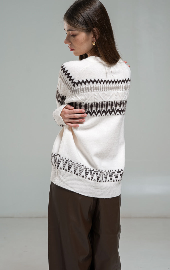 Plume Sweater Ivory