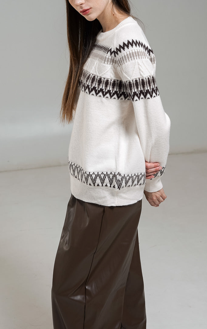 Plume Sweater Ivory