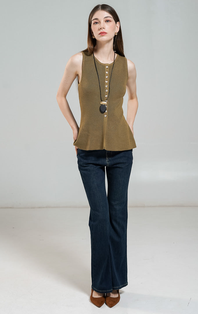 Roseline Top Olive