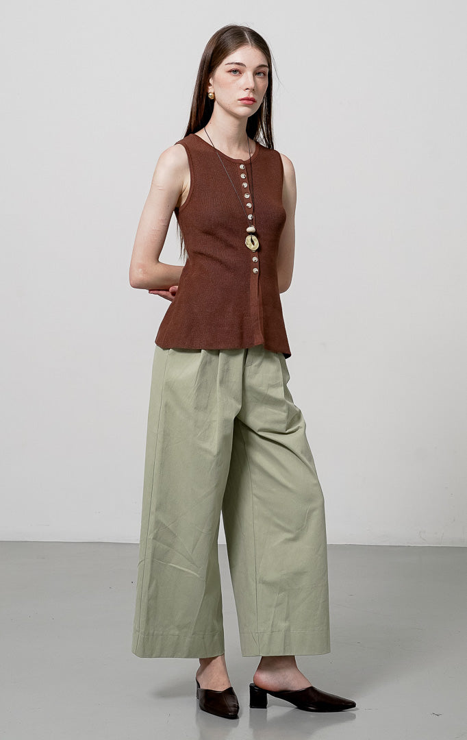 Roseline Top Dark Brown