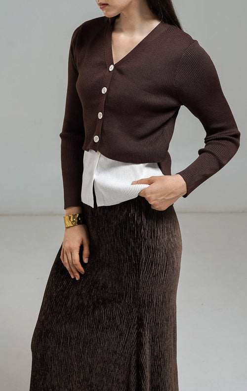 Ghita Cardigan Brown