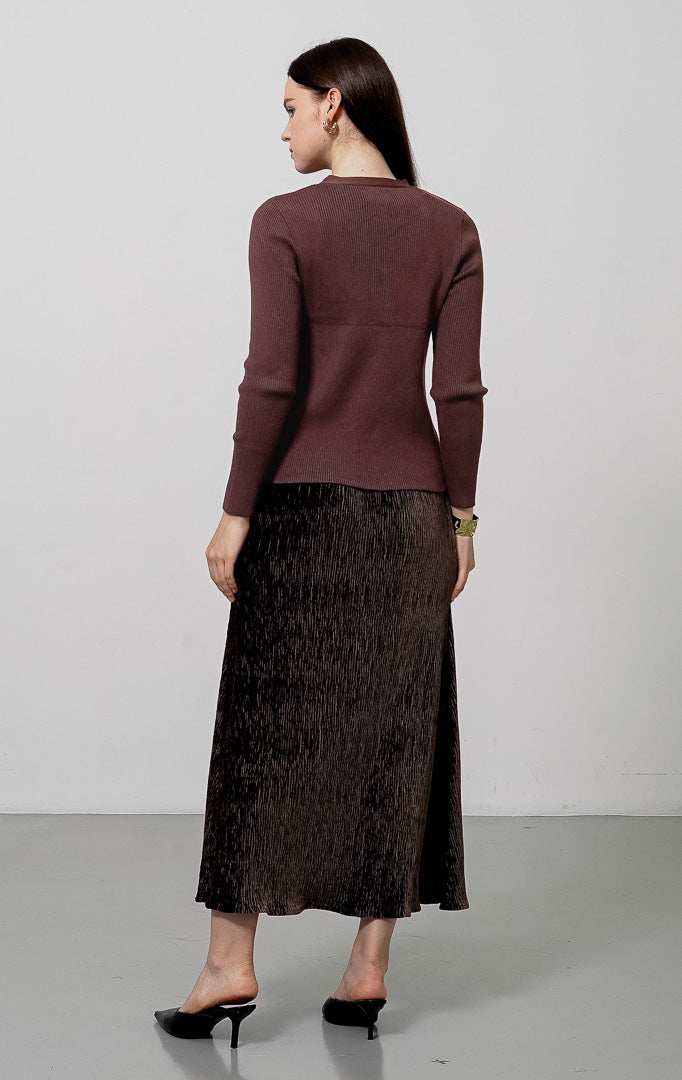 Ghita Cardigan Brown