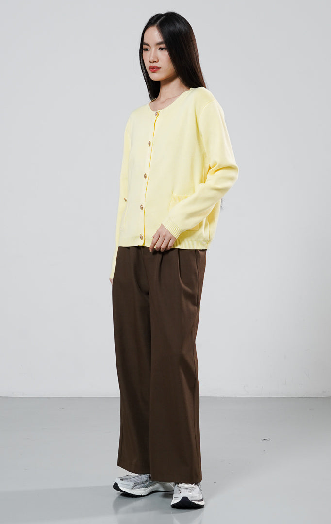 Lorette Cardigan Yellow