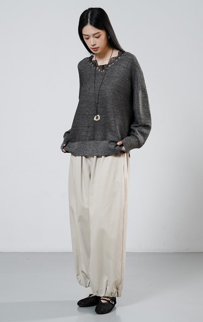 Bijou Sweater Dark Grey
