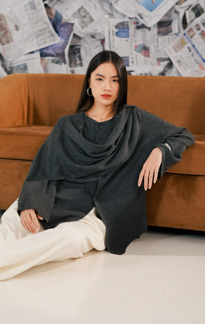 Moet Sweater Dark Grey