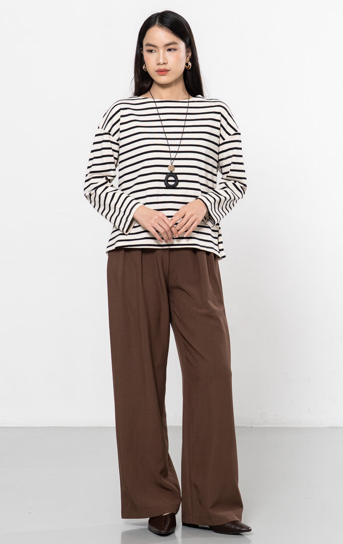 Arabella Sweater Black Striped