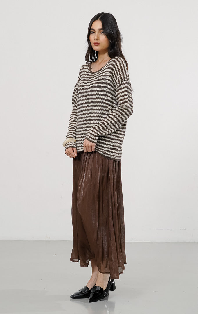 Herita Sweater Brown