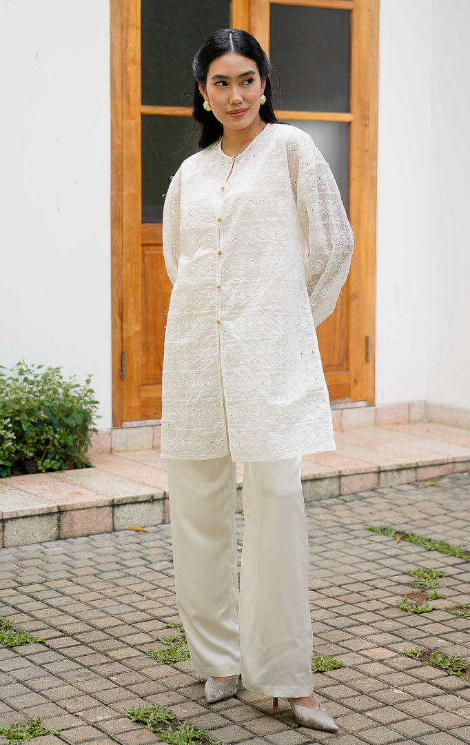 EID Garini Outer Ivory