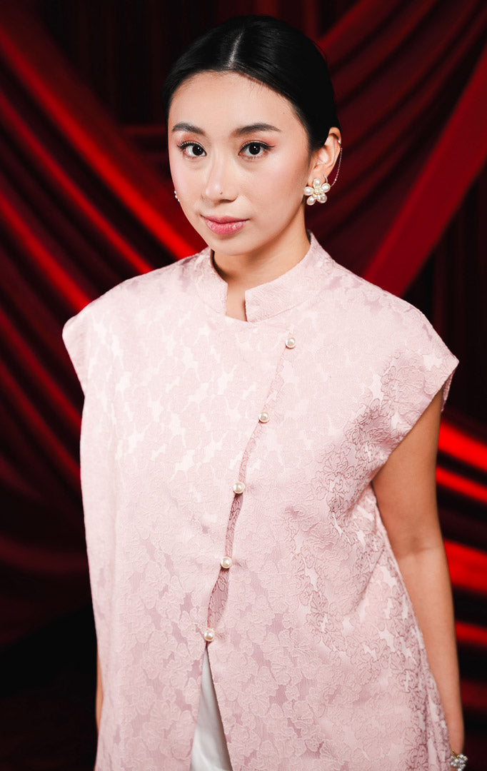 CNY Jasmine Vest Pink