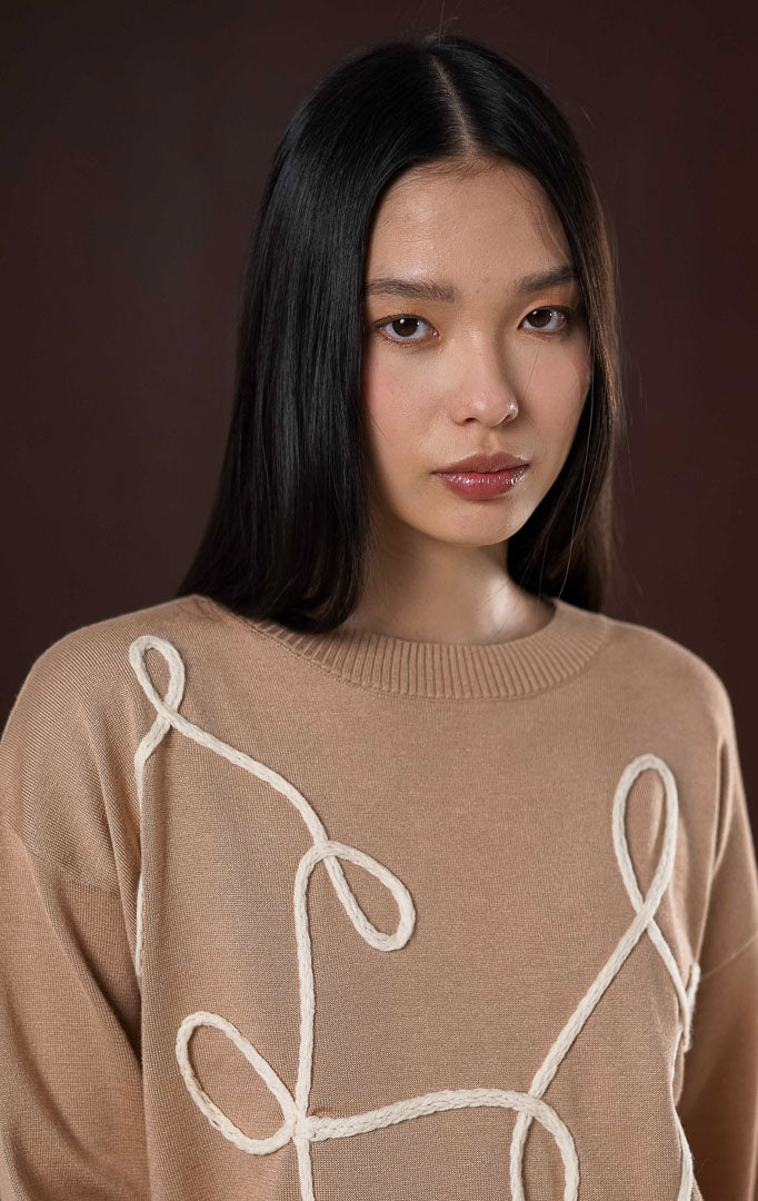 Olina Sweater Brown