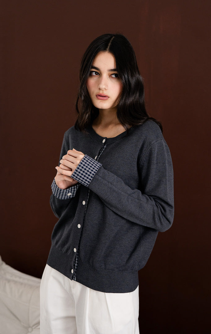 Keiza Cardigan Grey