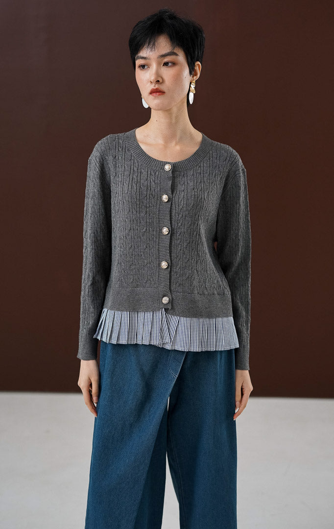 Malora Cardigan Grey