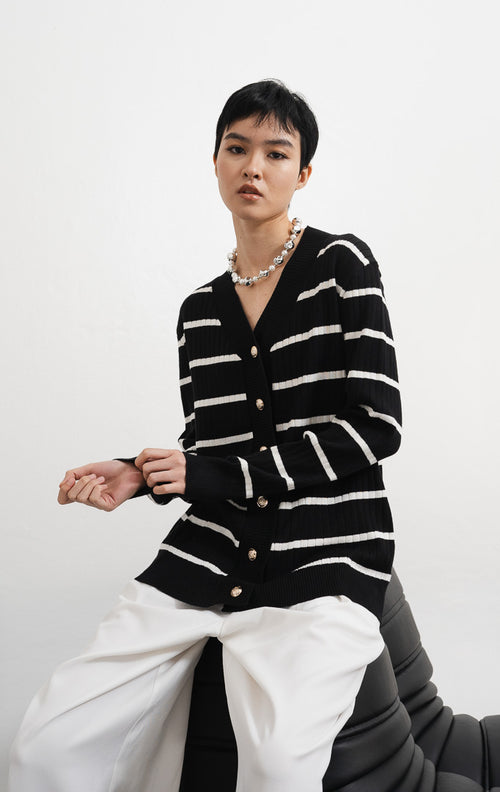 Harlow Cardigan Black