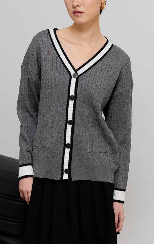 Tinsley Cardigan Grey