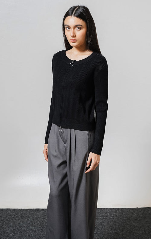 Leona Cardigan Black