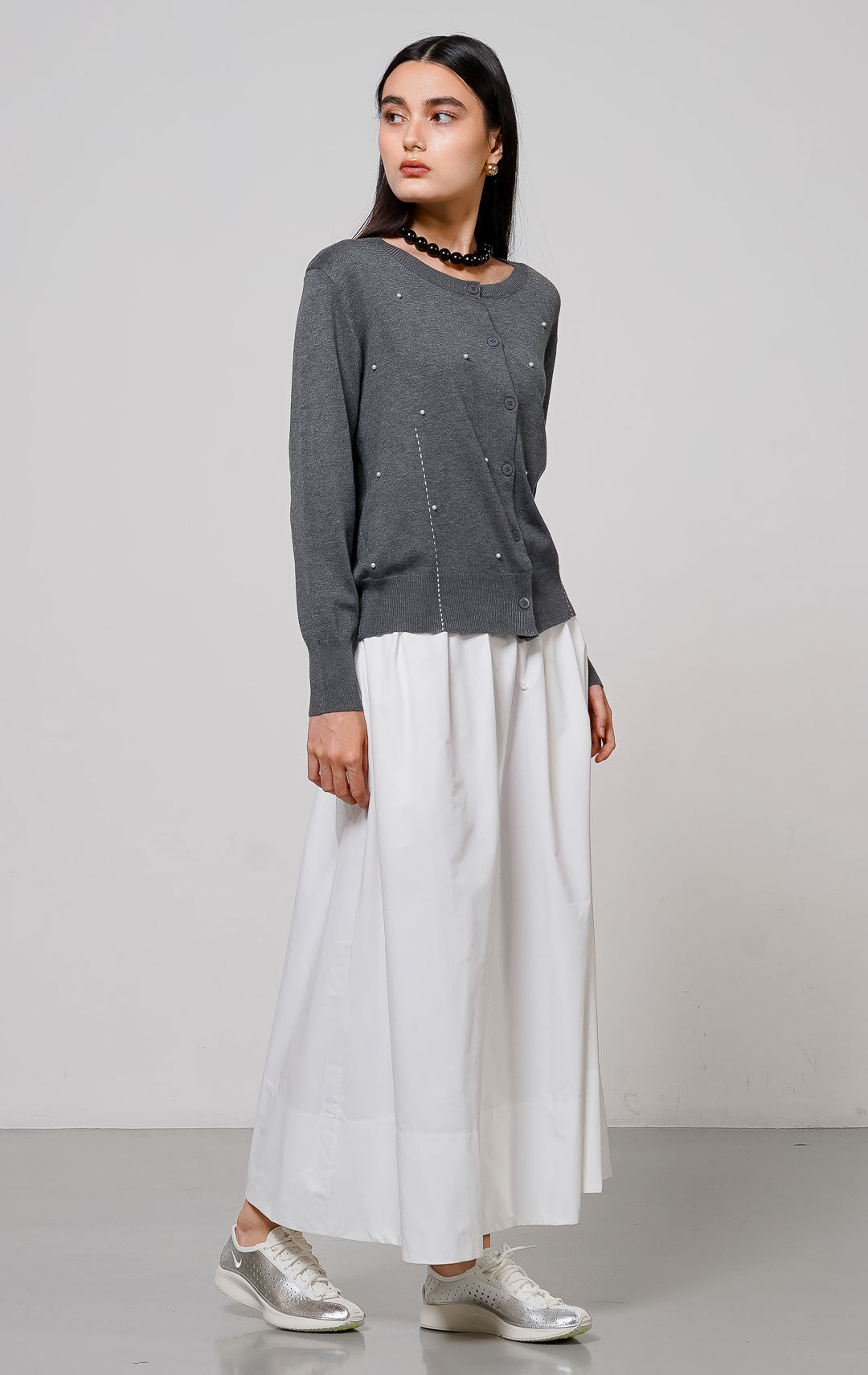Starly Cardigan Grey