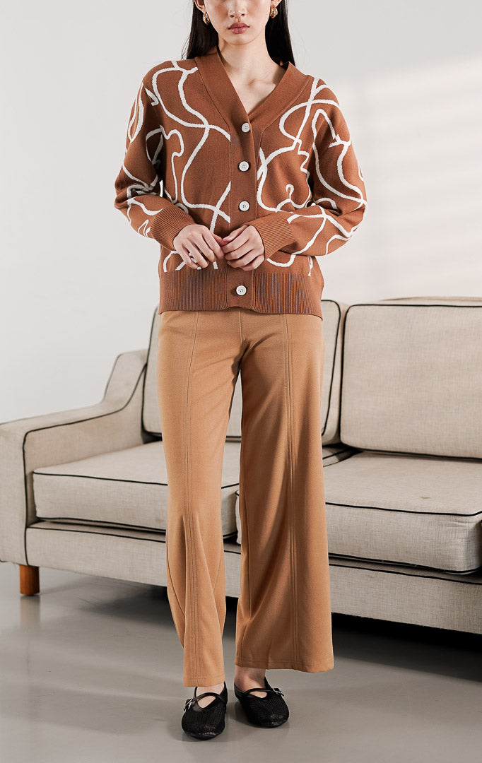 Coralina Cardigan Brown