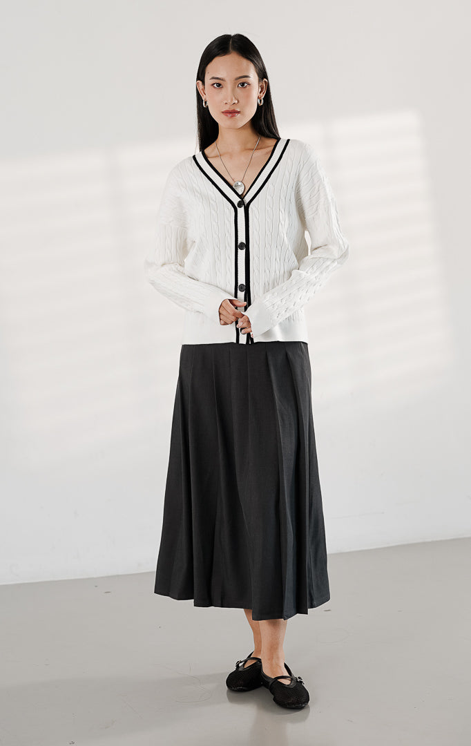 Annette Cardigan White