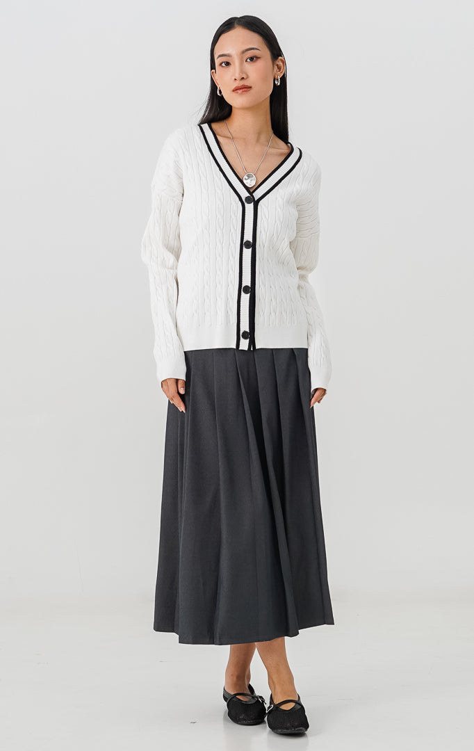 Annette Cardigan White