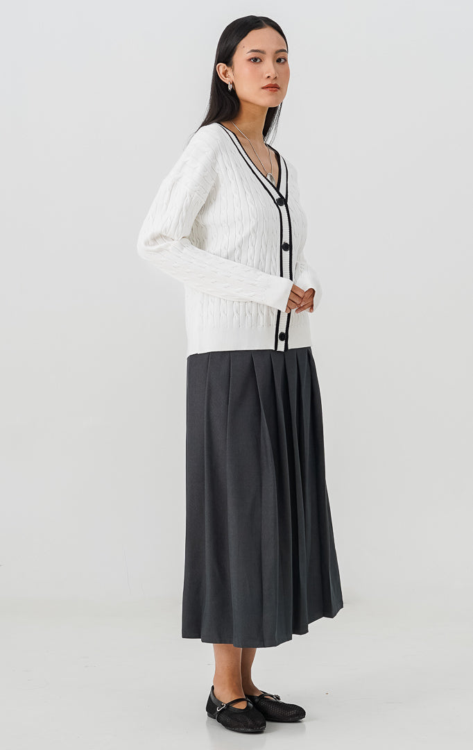 Annette Cardigan White