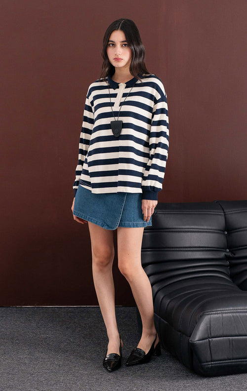 Minji Sweater Navy