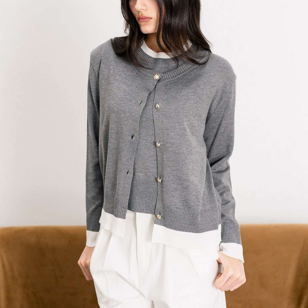 Lowisa Cardigan Grey