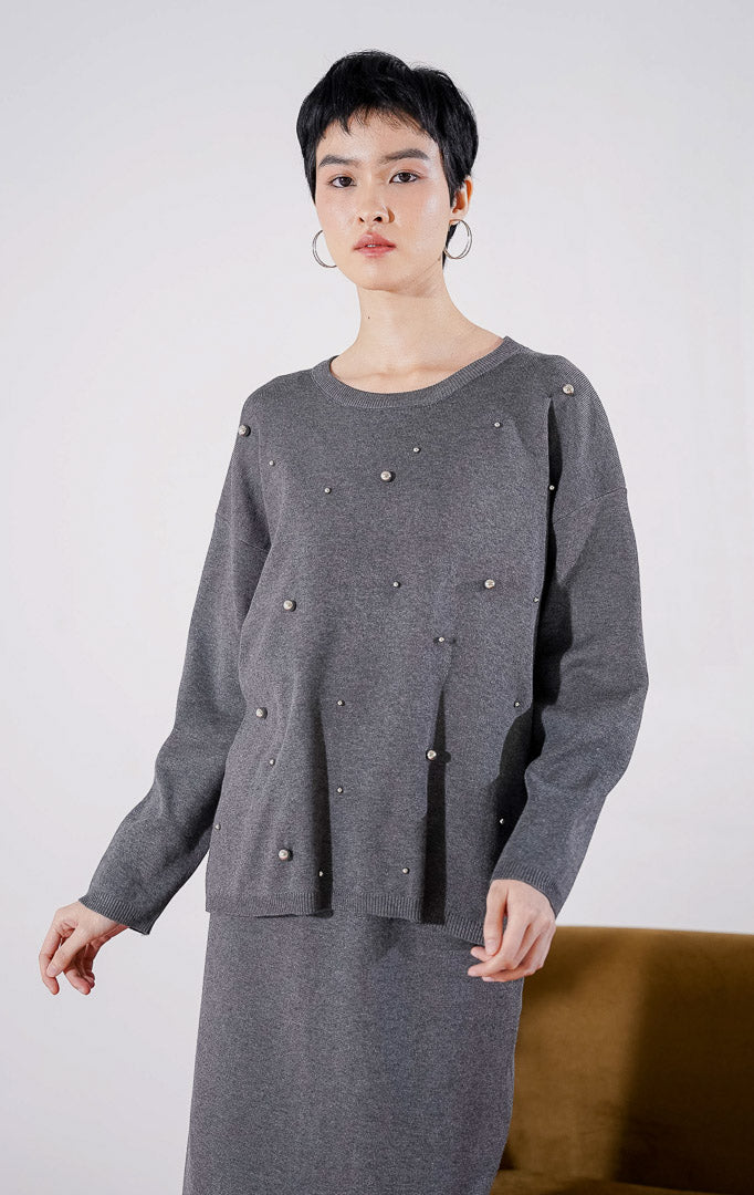 Ardena Sweater Dark Grey