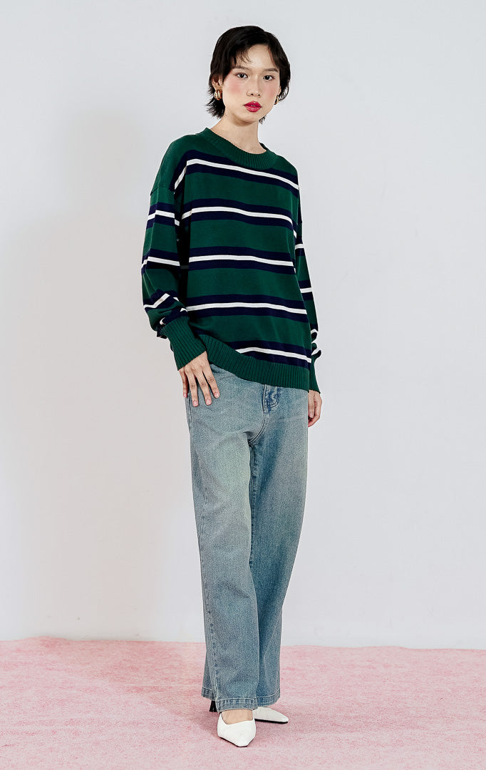 Axton Sweater Dark Green