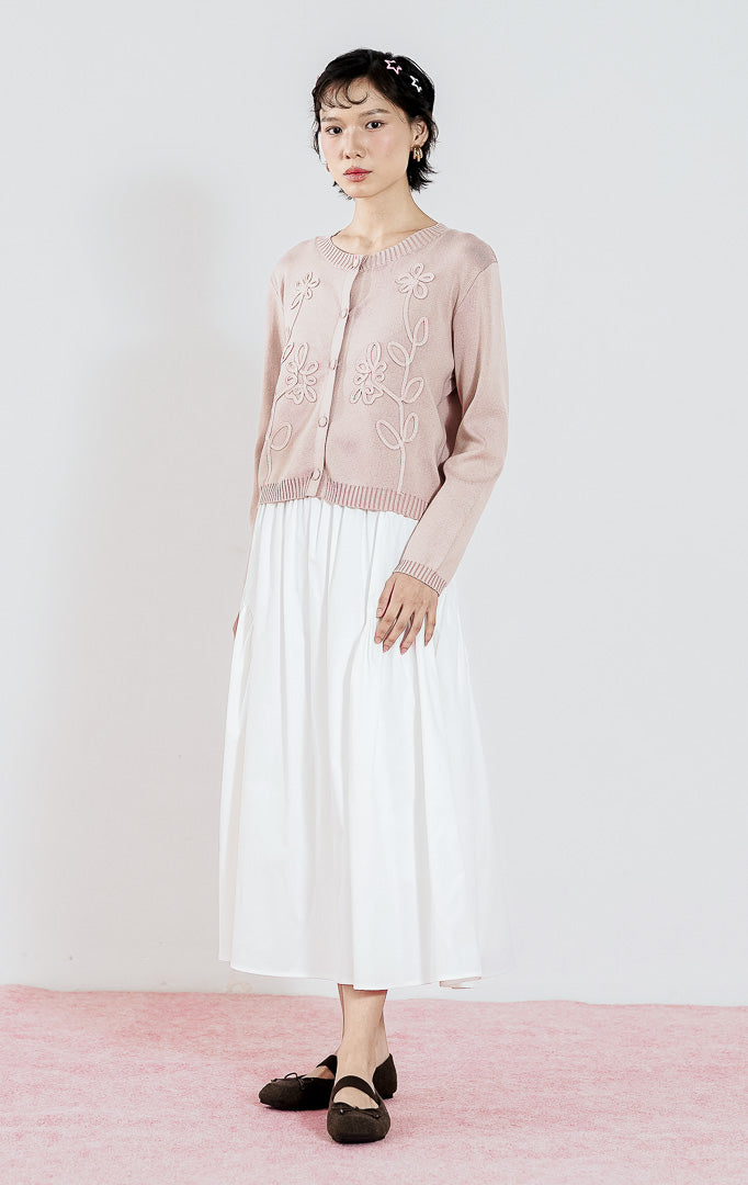 Alistaire Cardigan Dusty Pink