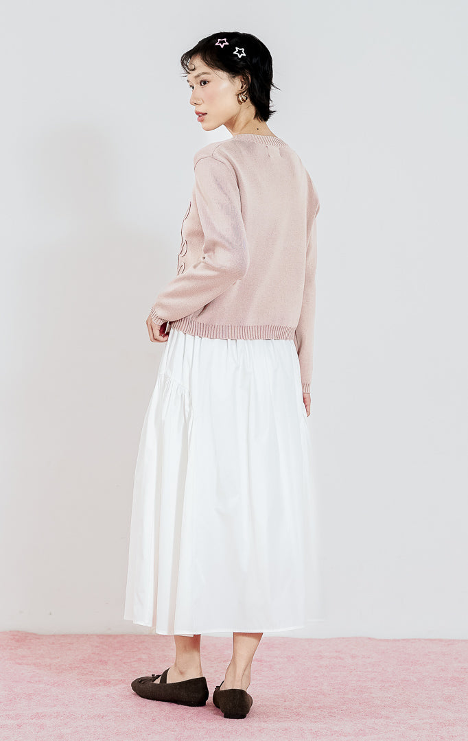 Alistaire Cardigan Dusty Pink