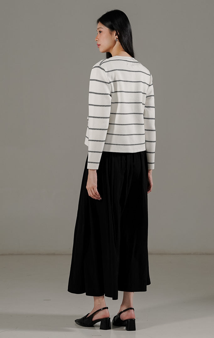 Gabrielle Cardigan White